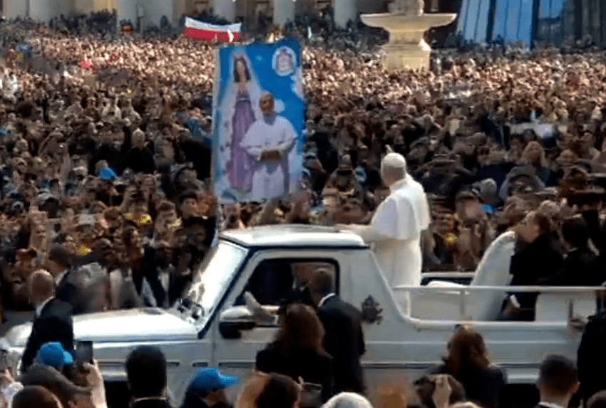 La Madone de la Réparation bénie par sa sainteté le pape Léon XIV